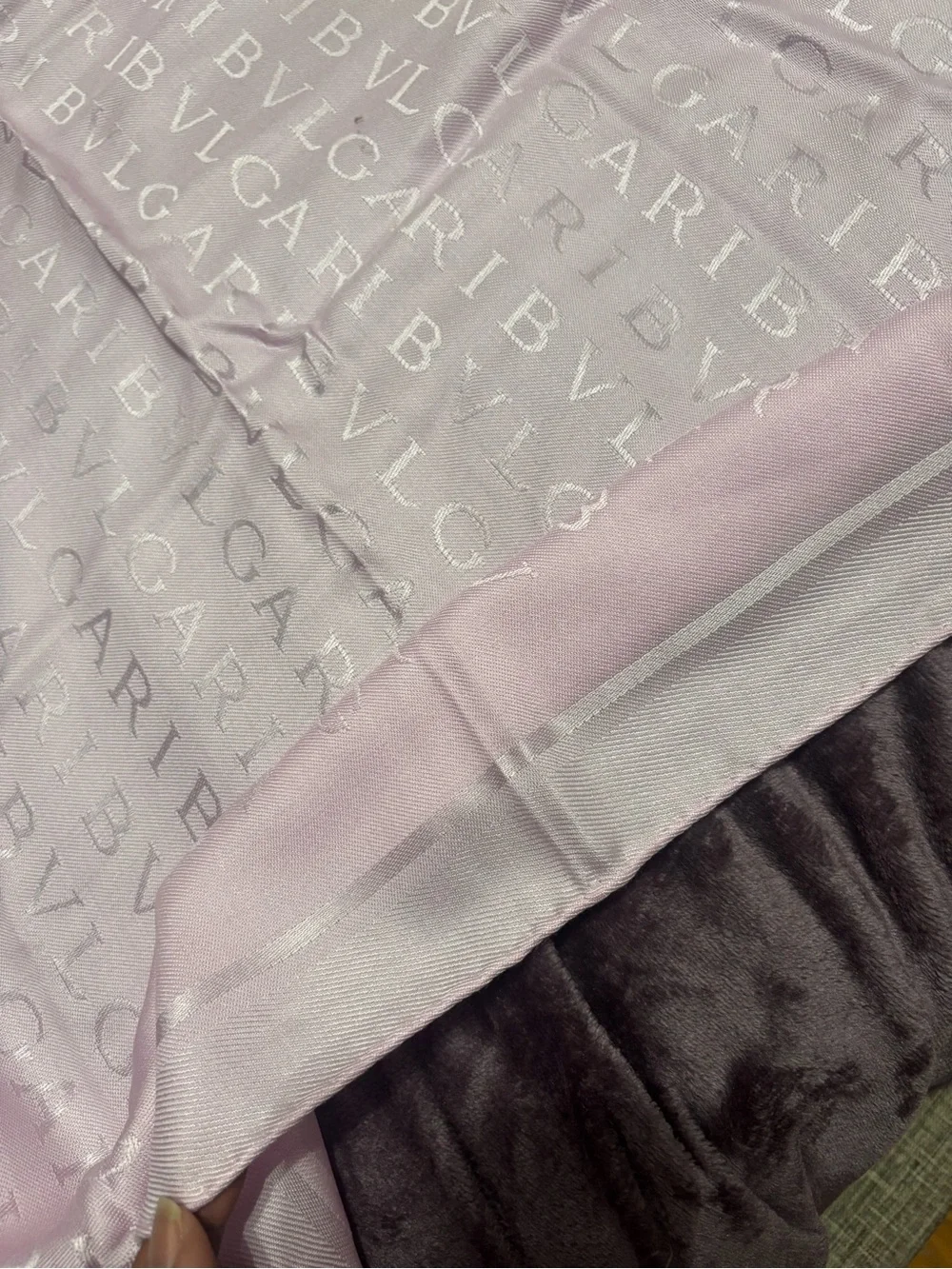 BVLGARI luxurious silk